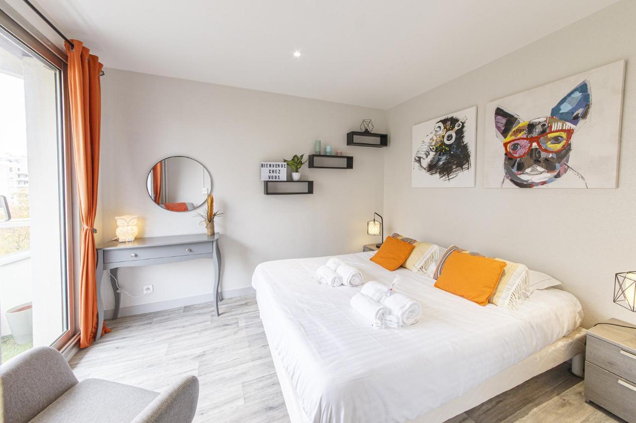 Chic Appartement Vue Sur Parc Au Calme Анже Екстер'єр фото